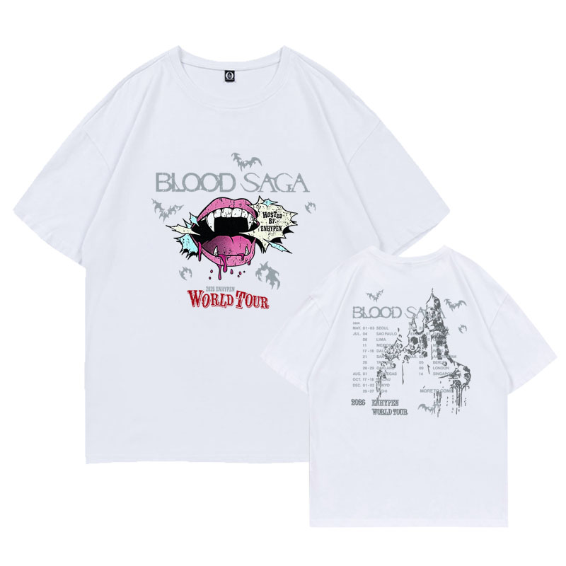 Retro Vintage Korean Fashion - 2026 Tour Concert Korean Boy Band