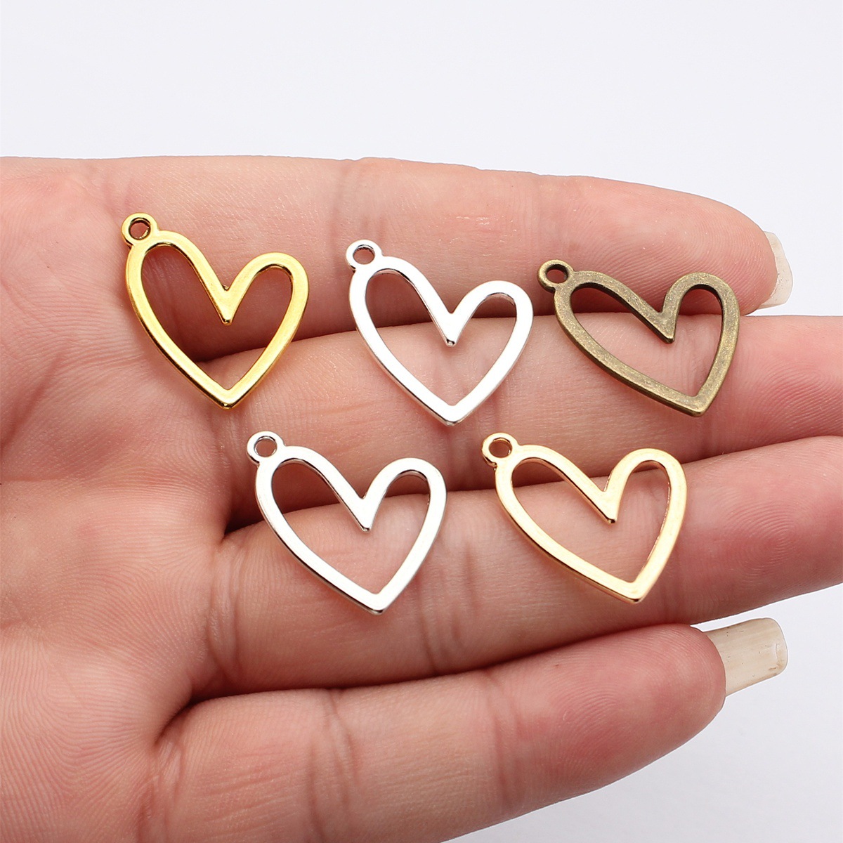 Vintage Fashion Nova - WYSIWYG 20pcs 22x20mm 5 Colors Geometric