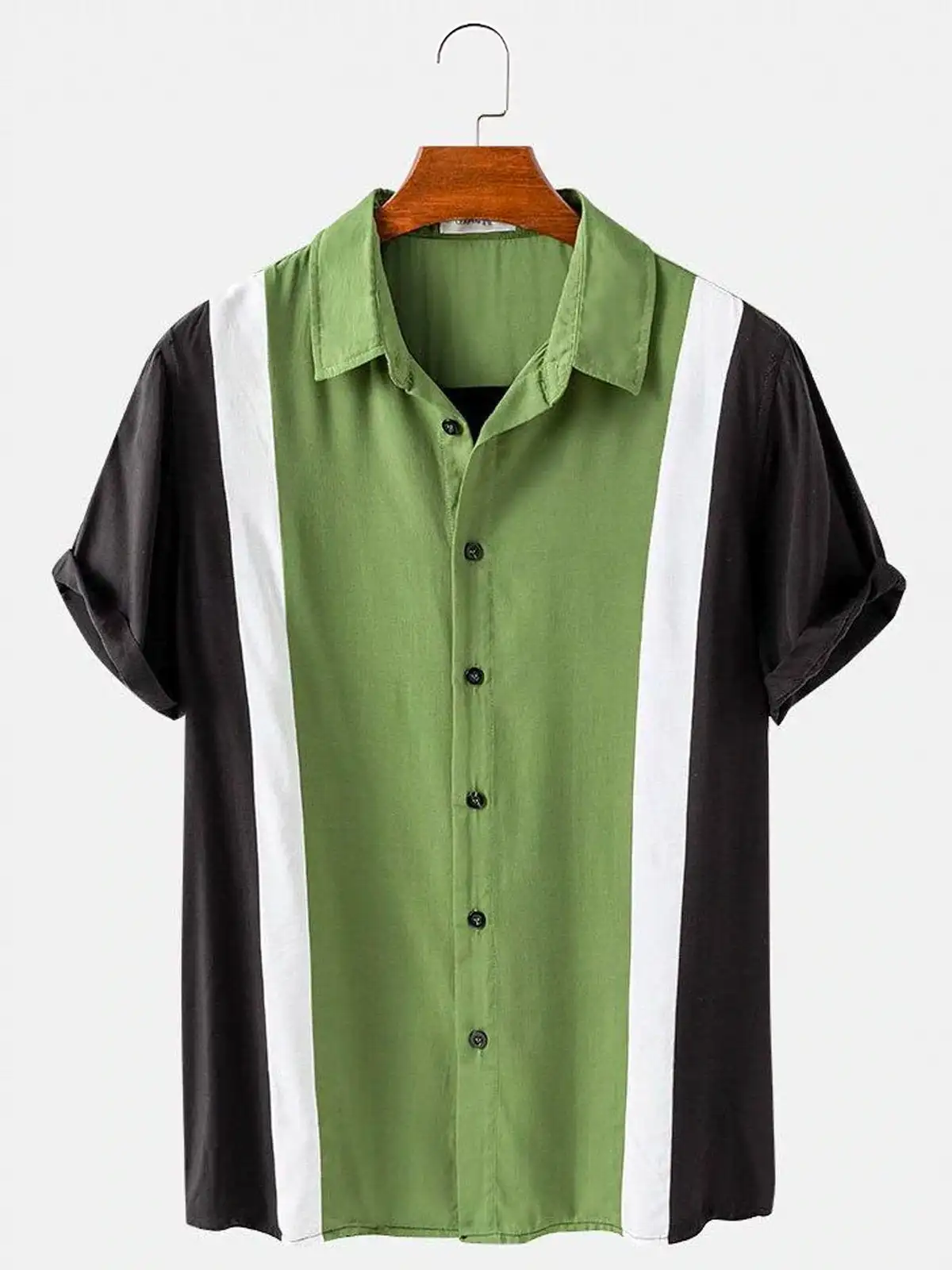 Bowling Shirt Camp - Mens Vintage 50s Classic Two Tone
