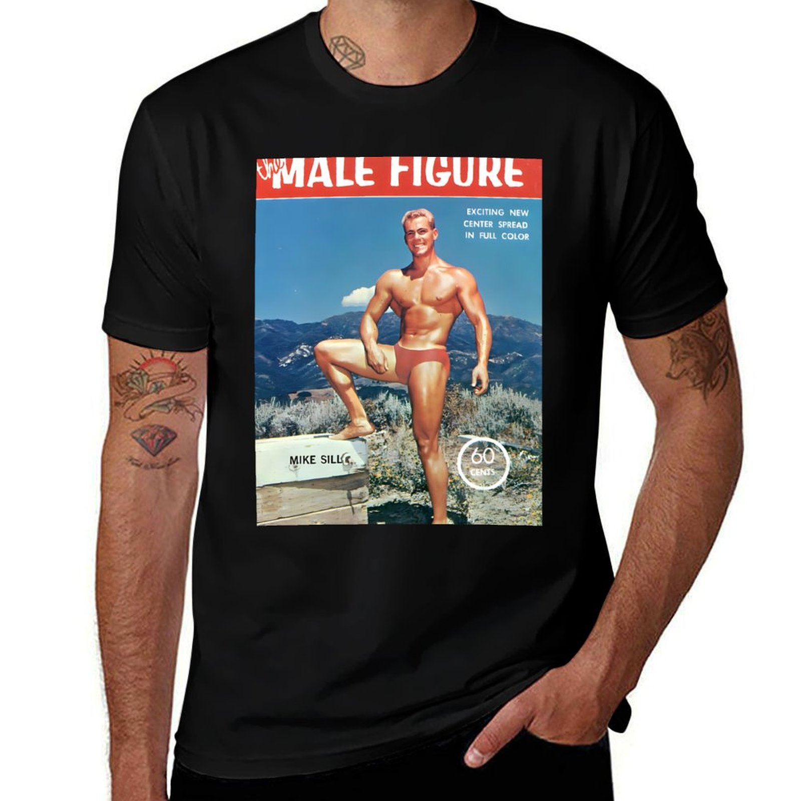 Vintage Fashion Magazines - The Male Figure with Mike Sill