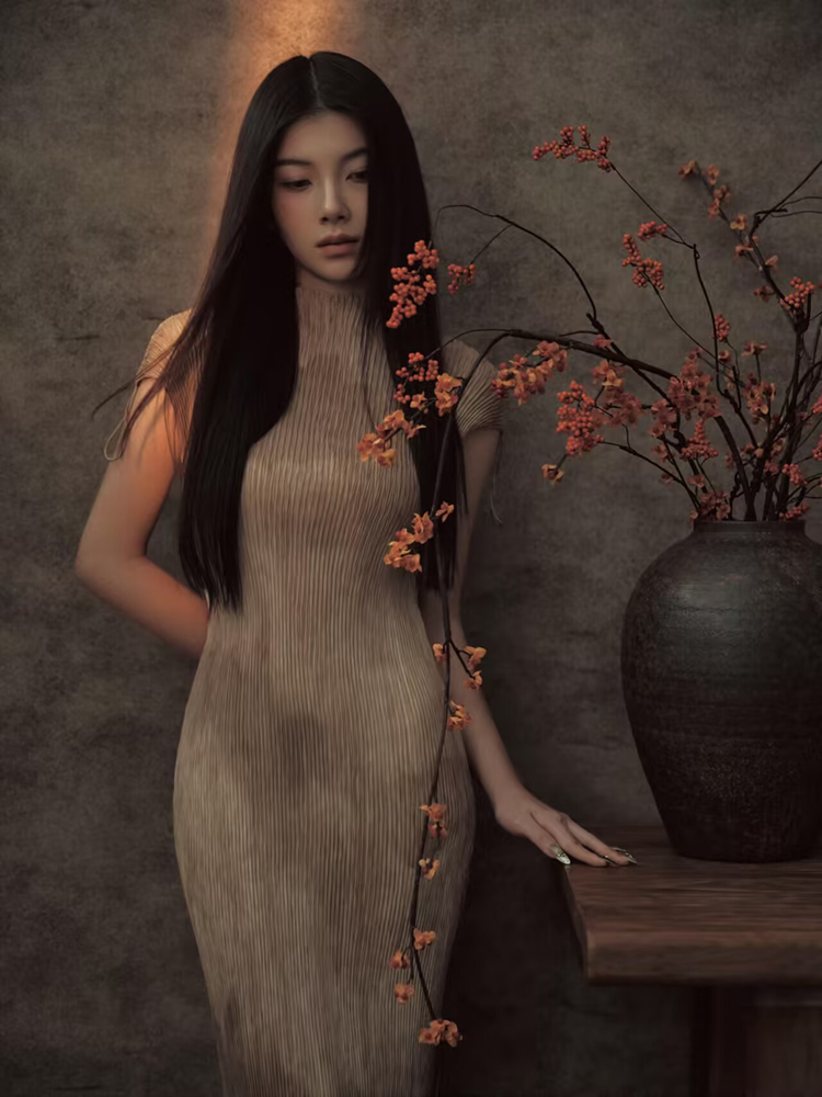 Vintage Fashion Art - New 2026 Chinese Style Portrait Art