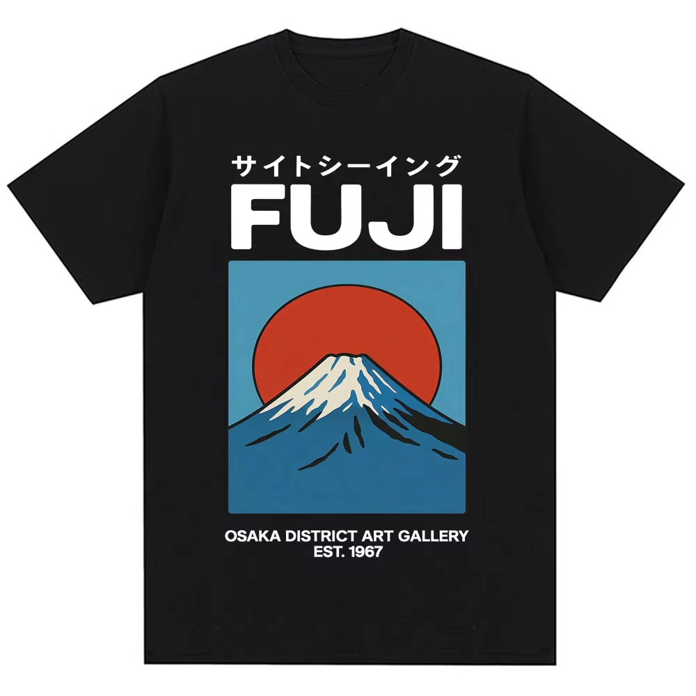 Vintage Fashion Osaka - Japanese Style Fuji Osaka T Shirt