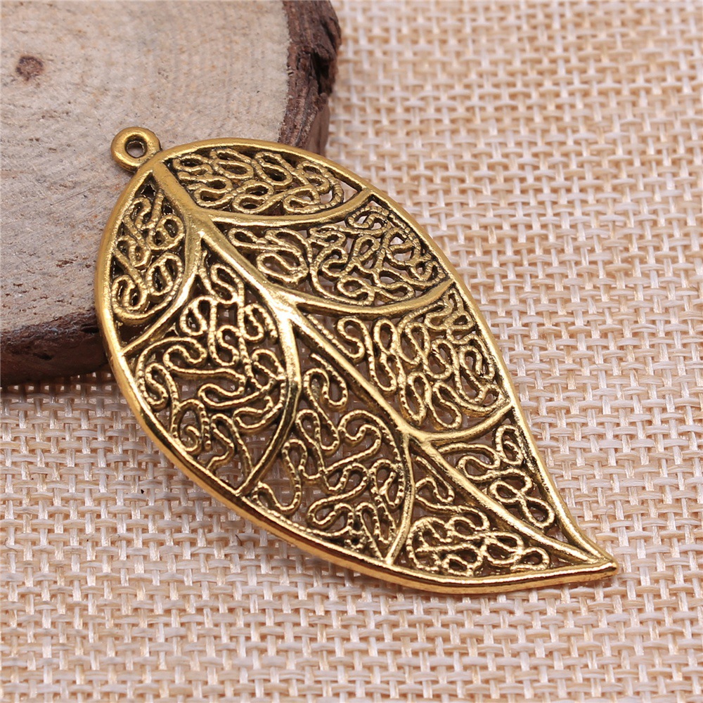 Vintage Fashion Nova - 6pcs 57x31mm(2.24x1.22inch) 3 Colors Antique Bronze