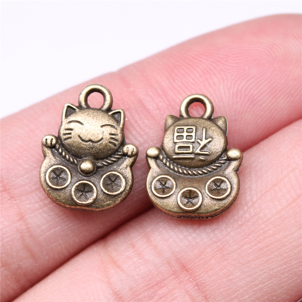 Vintage Fashion Nova - 10pcs 15x11mm 3 Colors Antique Silver