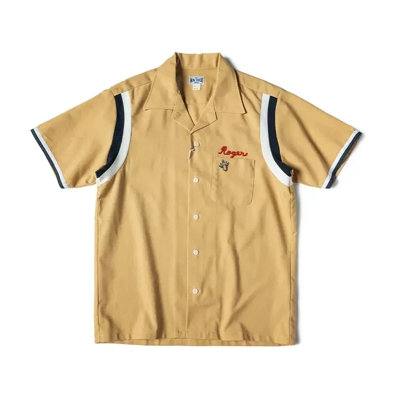 Non Stock Retro Bowling Shirt  - огляд і ціна Bowling Shirt Camp