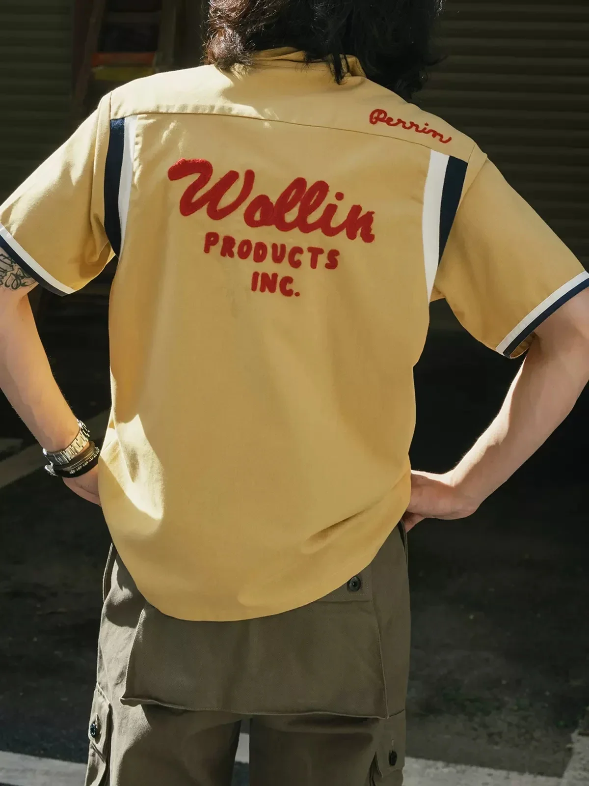 Non Stock Retro Bowling Shirt  - огляд і ціна Bowling Shirt Camp
