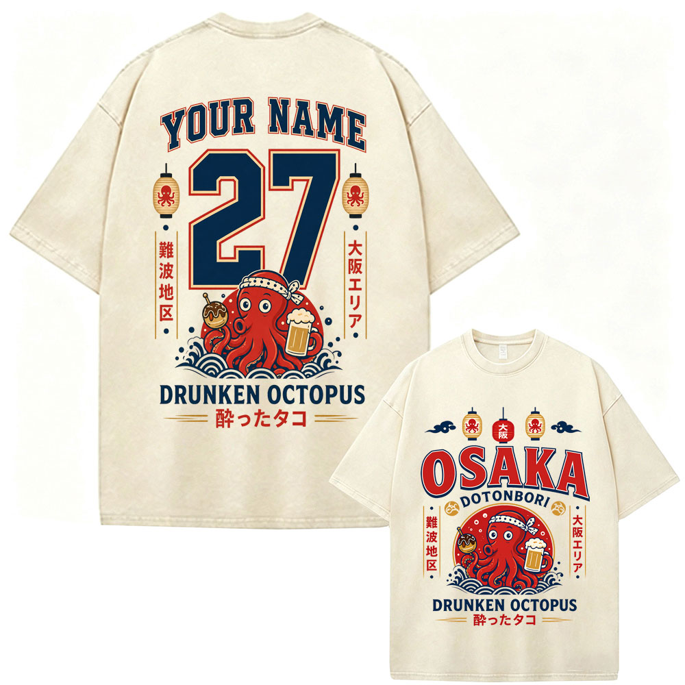 Osaka Dotonbori Drunken Octopu - огляд і ціна Vintage Fashion Osaka