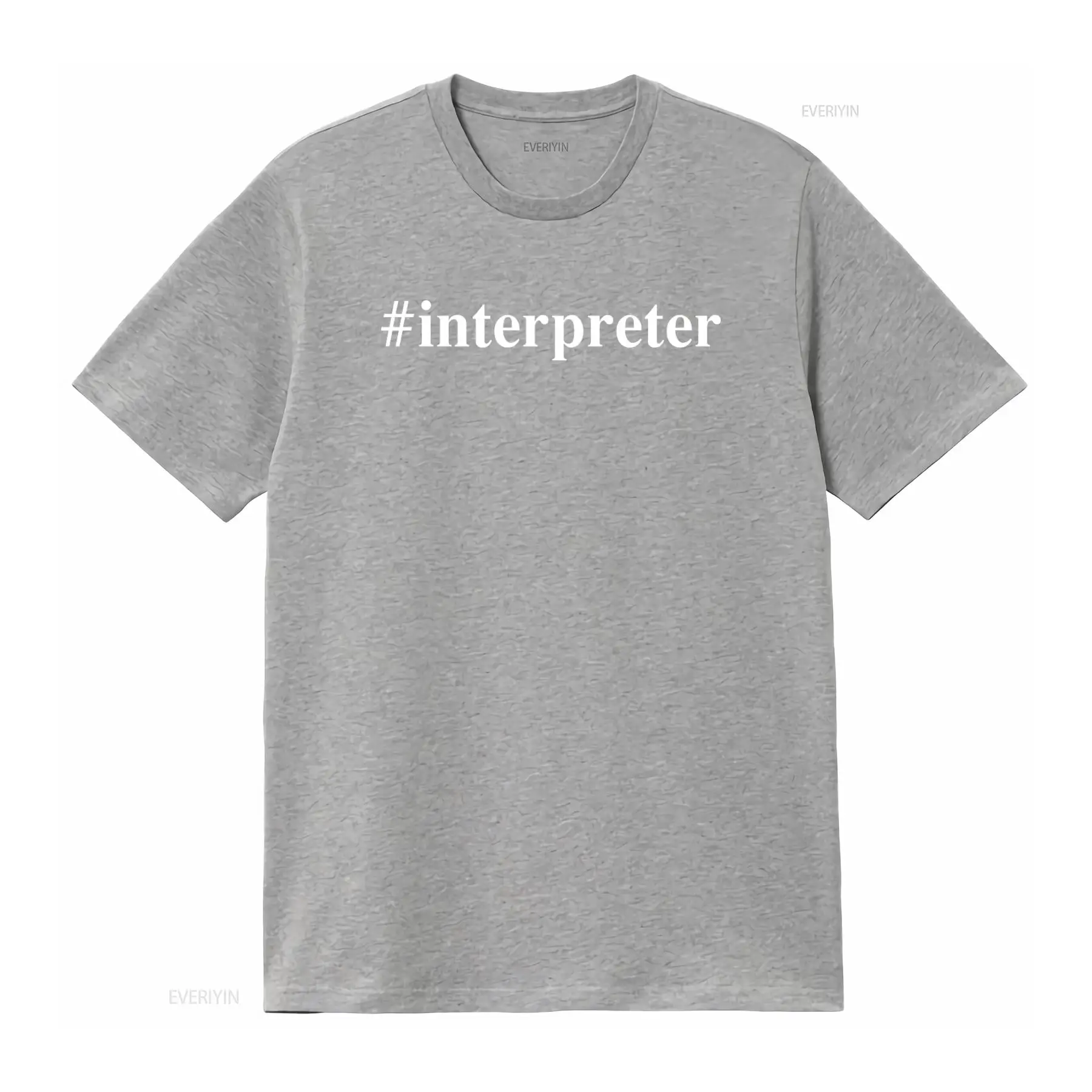 Interpreter T Shirt for Lingui - огляд і ціна Vintage Fashion Hashtags