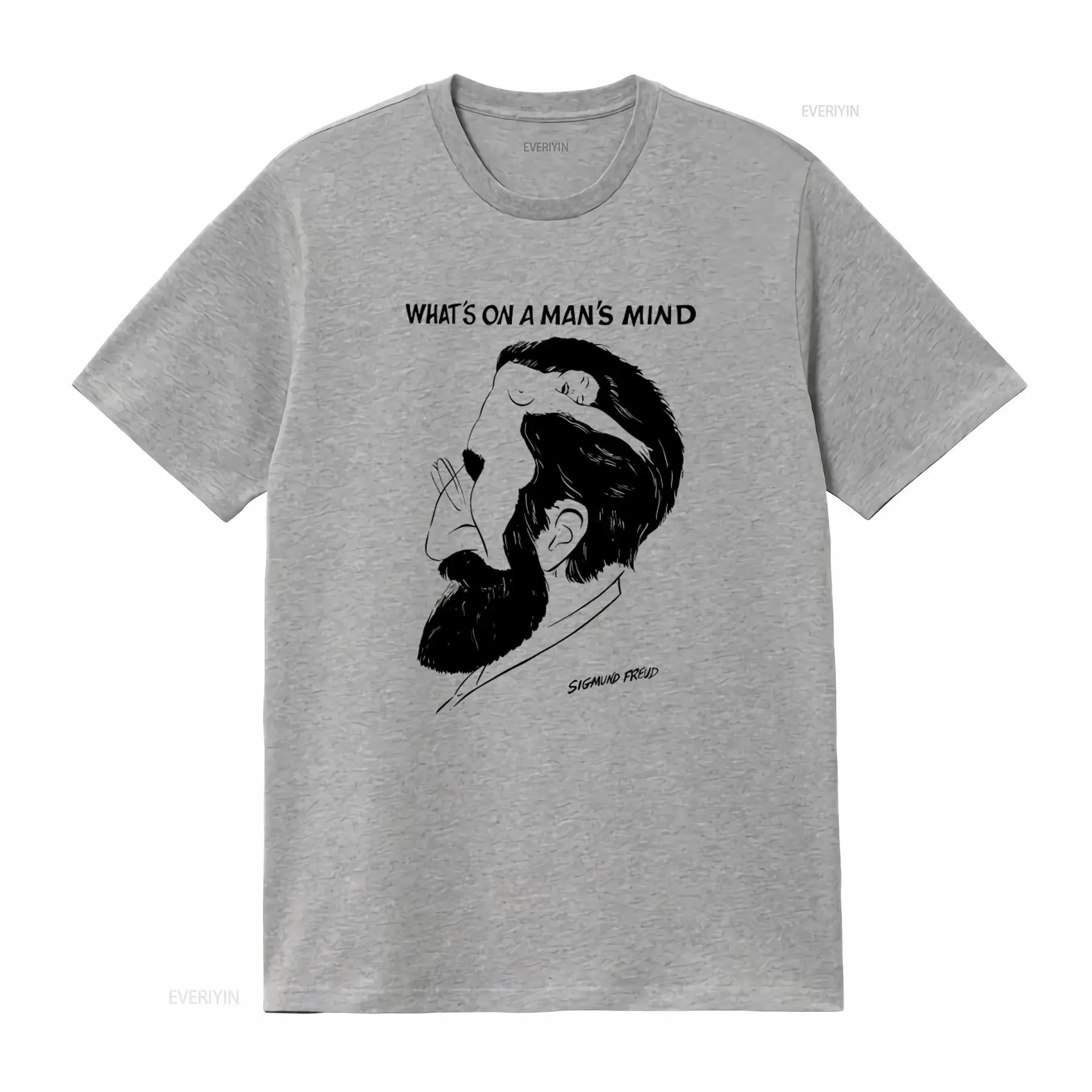 Vintage Sigmund Freud Art T sh - огляд і ціна Vintage Fashion Art