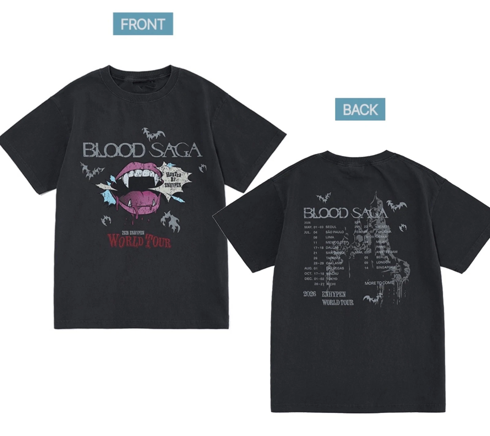 2026 Tour Concert Korean Boy B - огляд і ціна Retro Vintage Korean Fashion