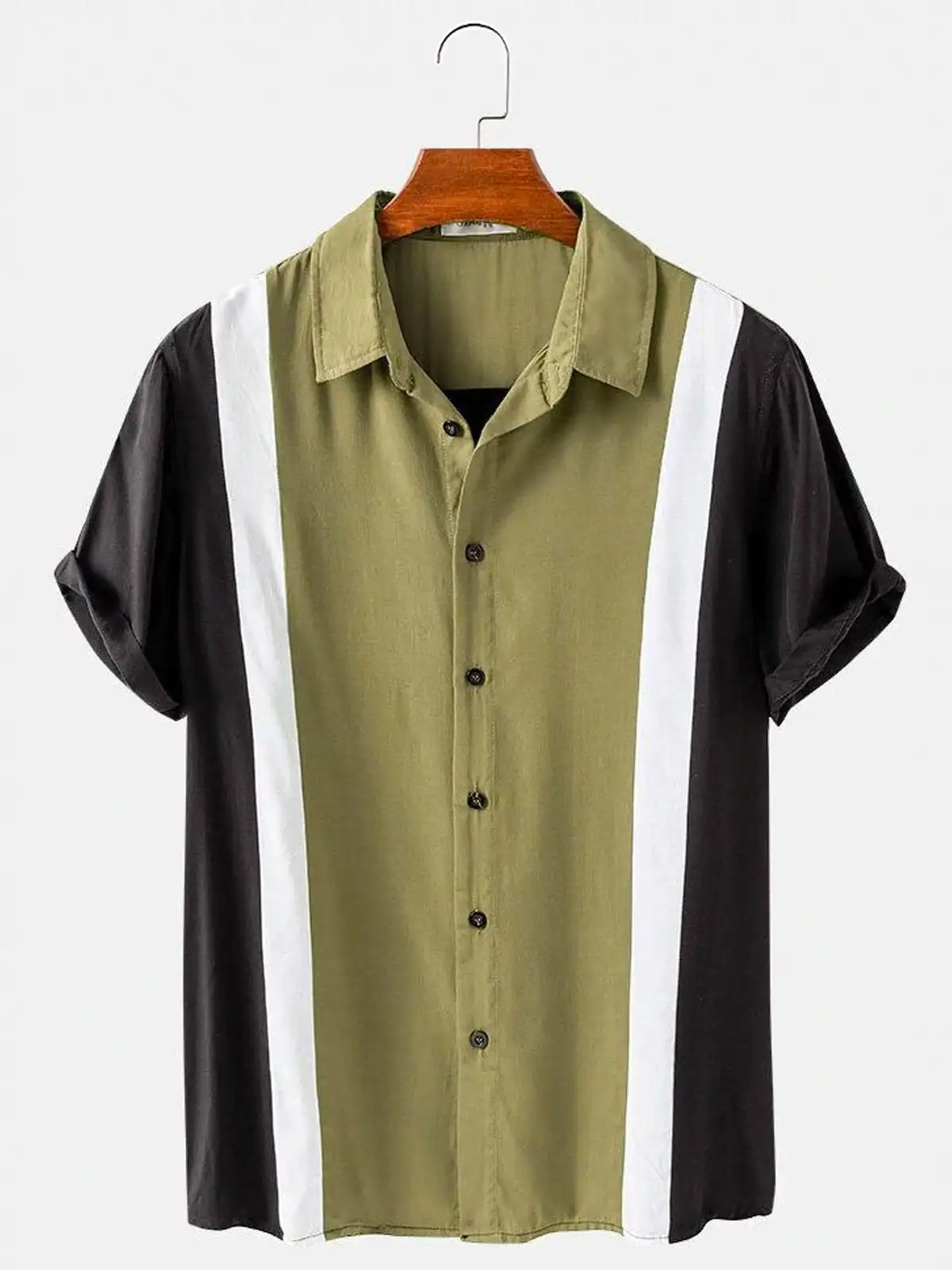 Mens Vintage 50s Classic Two T - огляд і ціна Bowling Shirt Camp