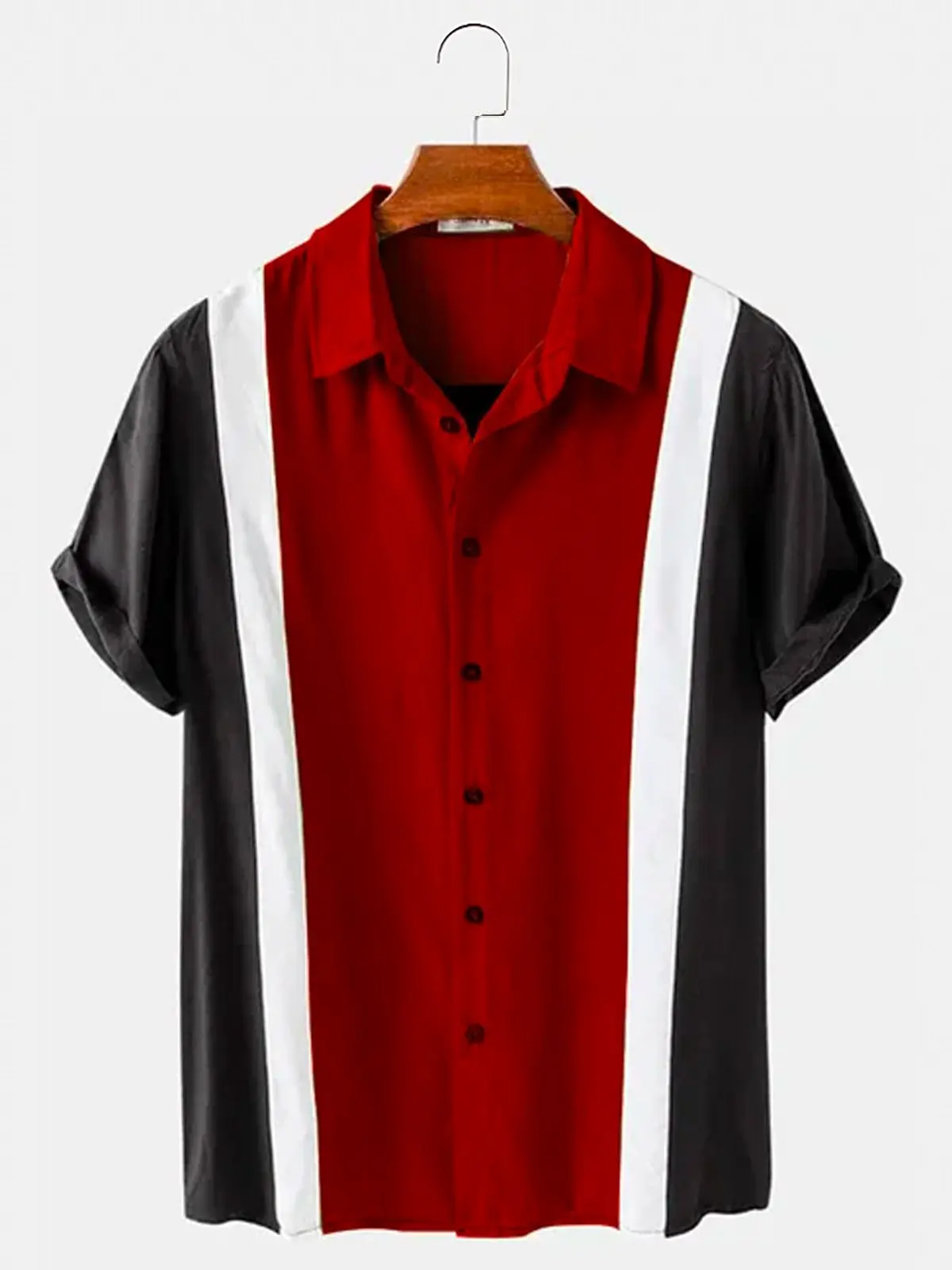 Mens Vintage 50s Classic Two T - огляд і ціна Bowling Shirt Camp