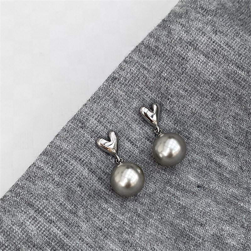 2023 New French Elegant Gray P - огляд і ціна Vintage Fashion Jewelry Brands