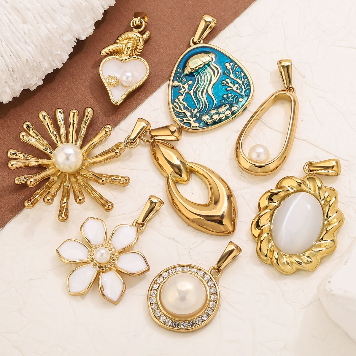 1Pcs 18K Gold Plated Stainless - огляд і ціна Vintage Fashion Nova