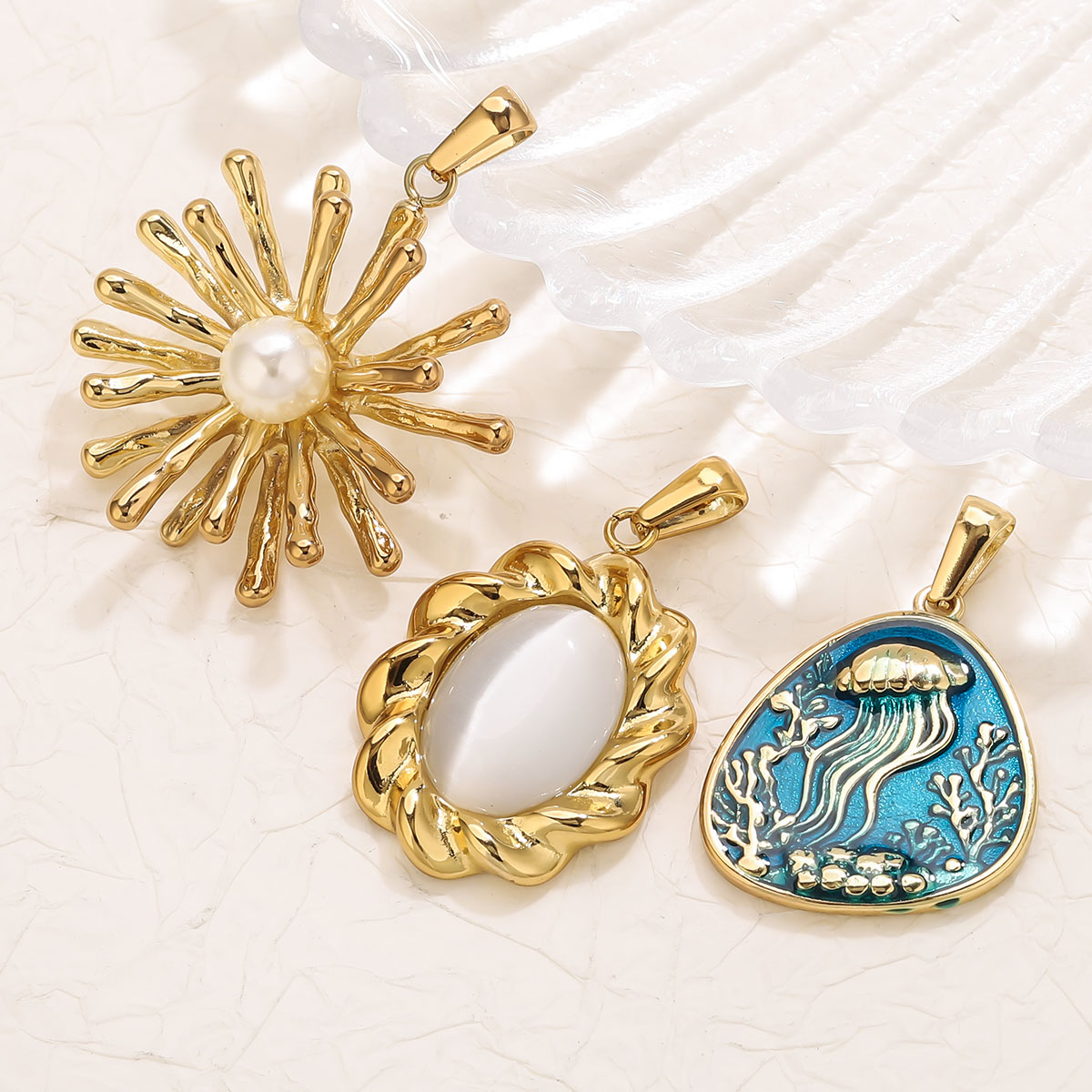 1Pcs 18K Gold Plated Stainless - огляд і ціна Vintage Fashion Nova