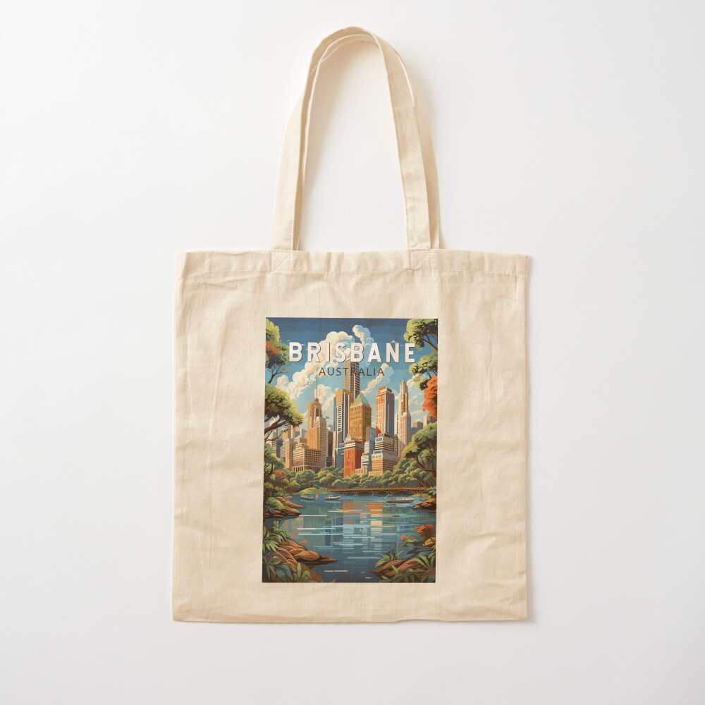 Brisbane Australia Travel Art  - огляд і ціна Vintage Fashion Brisbane