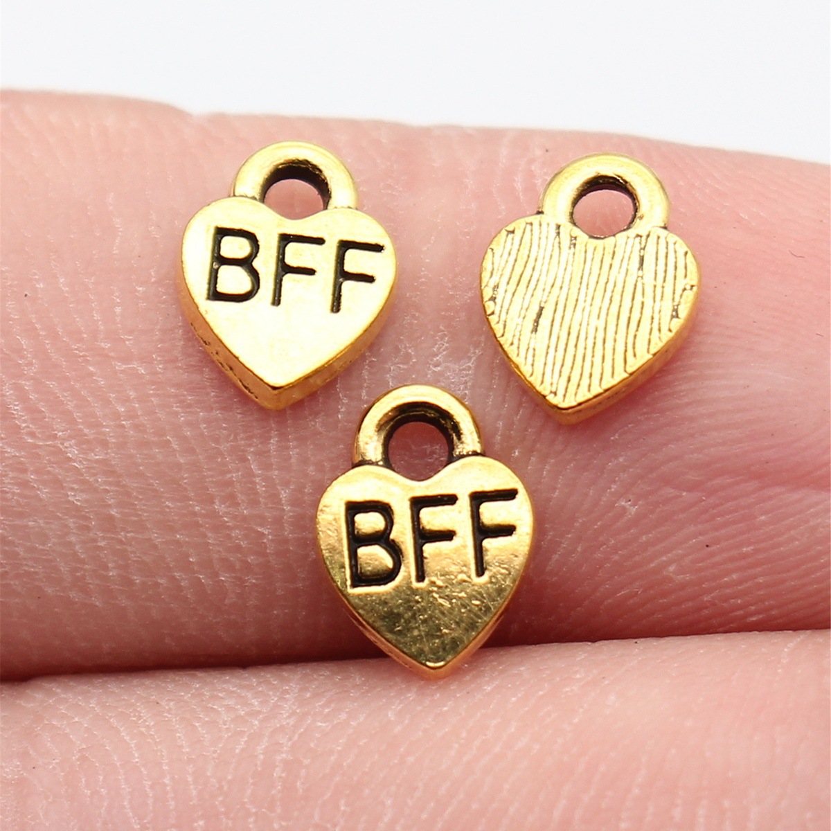 40pcs 9.3x7mm Antique Gold Col - огляд і ціна Vintage Fashion Nova