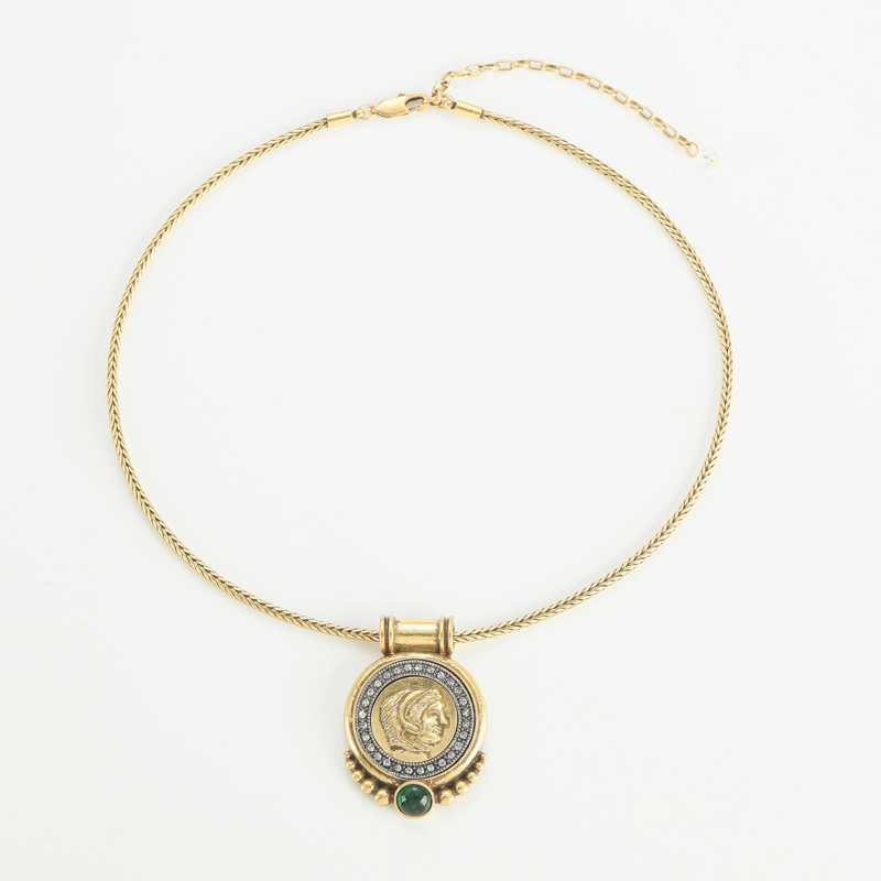 Head Ancient Coin Pendant Chok - огляд і ціна Vintage Fashion Trends 2025