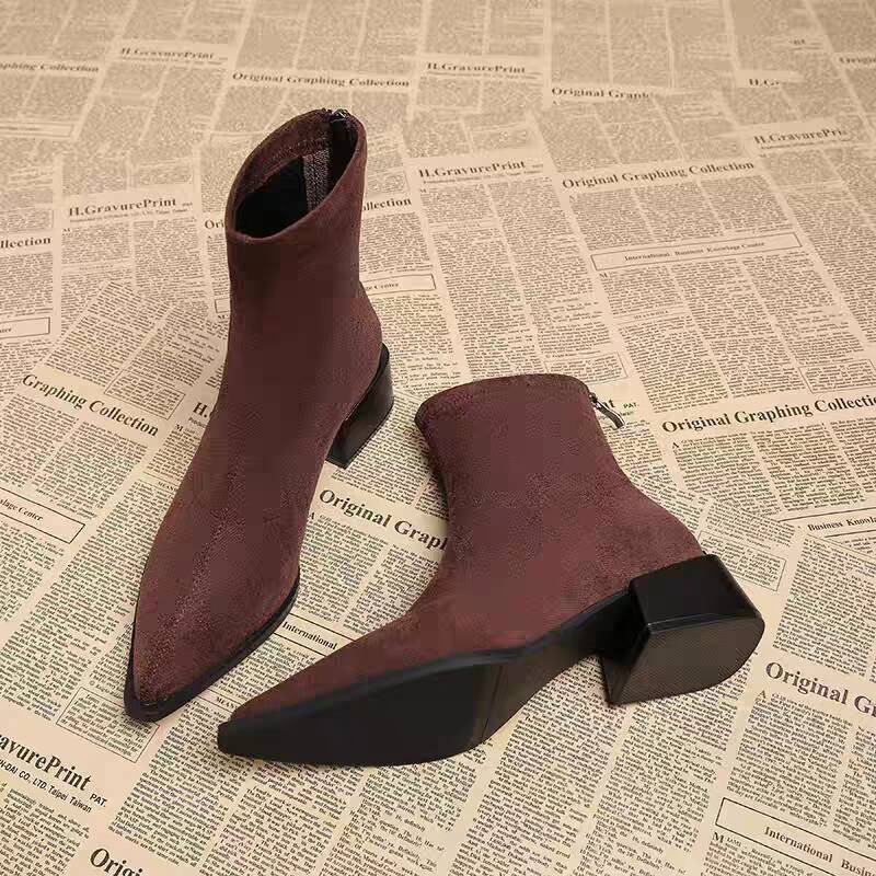 New Low Heel Women Mordern Ank - огляд і ціна Vintage Fashion Aesthetic