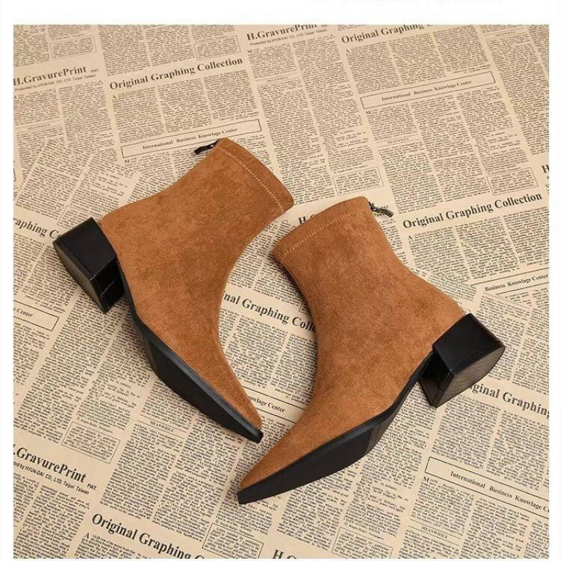 New Low Heel Women Mordern Ank - огляд і ціна Vintage Fashion Aesthetic