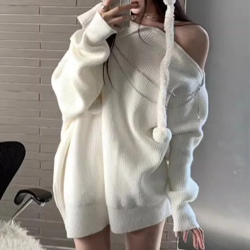Y2k Long Pullovers Chains Vint - огляд і ціна Retro Vintage Korean Fashion