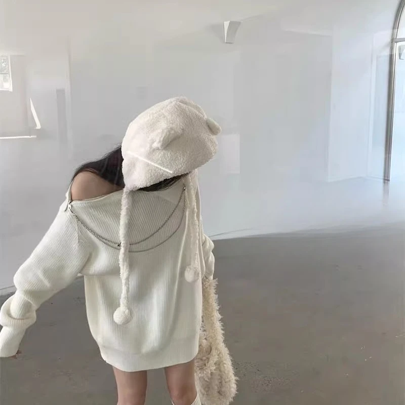 Y2k Long Pullovers Chains Vint - огляд і ціна Retro Vintage Korean Fashion
