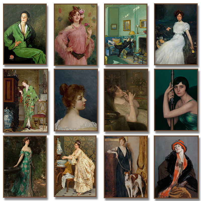 Renaissance Women Portrait Pos - огляд і ціна Vintage Fashion Art