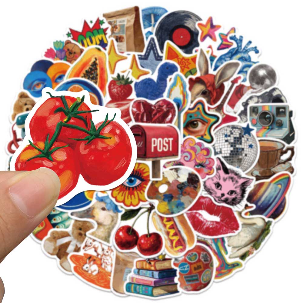 50pcs Vintage Y2K Sticker Fash - огляд і ціна Vintage Fashion Magazines