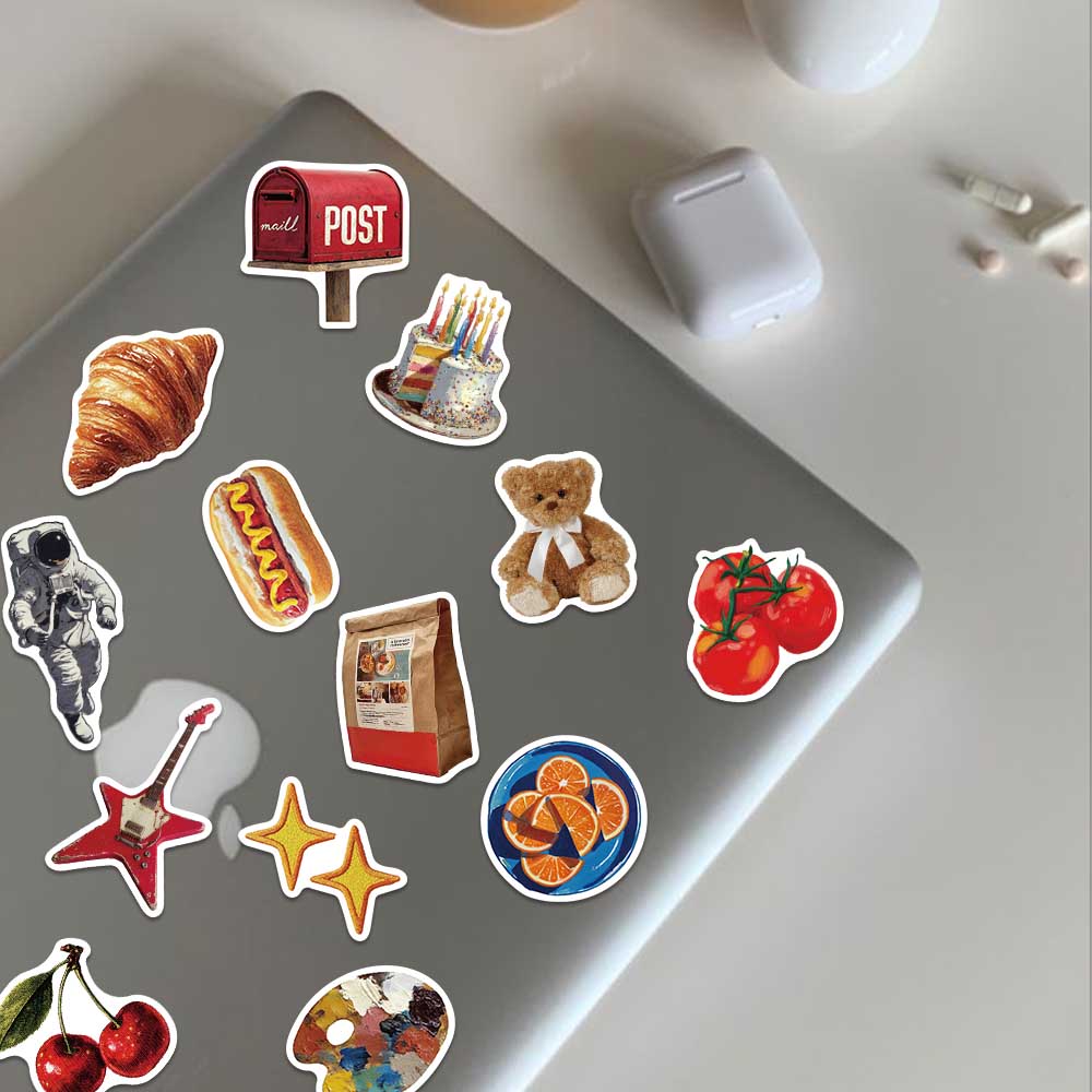 50pcs Vintage Y2K Sticker Fash - огляд і ціна Vintage Fashion Magazines