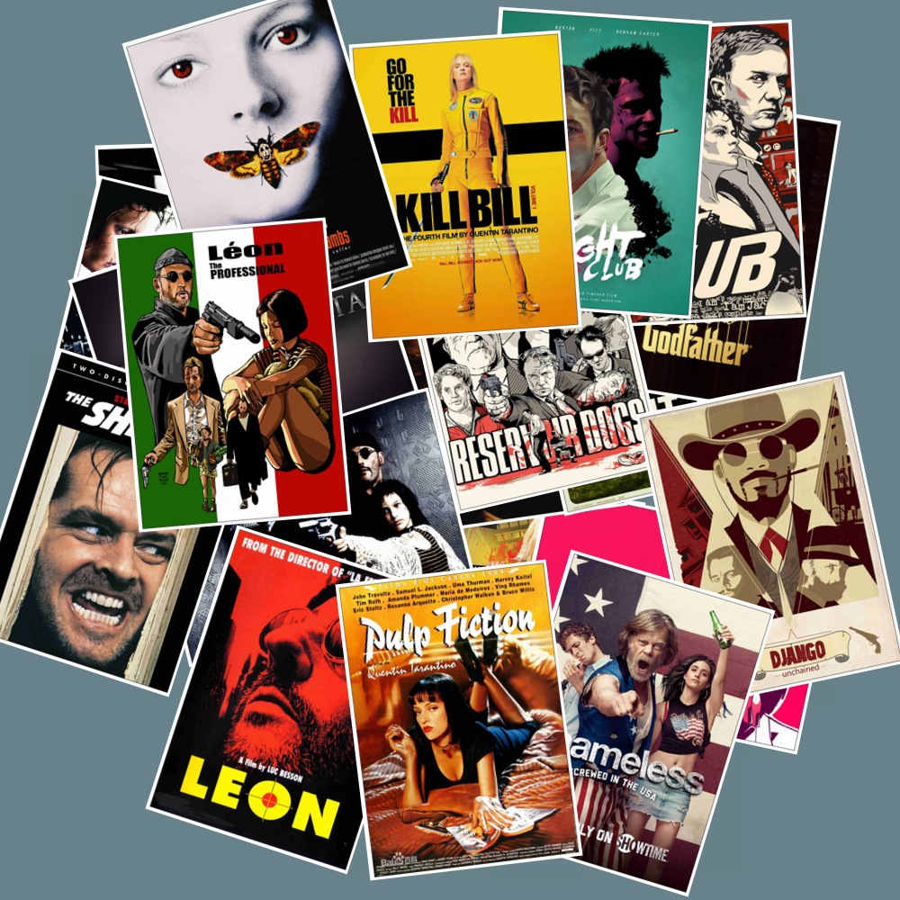 25PCS Classic Movie Posters St - огляд і ціна Vintage Fashion Magazines