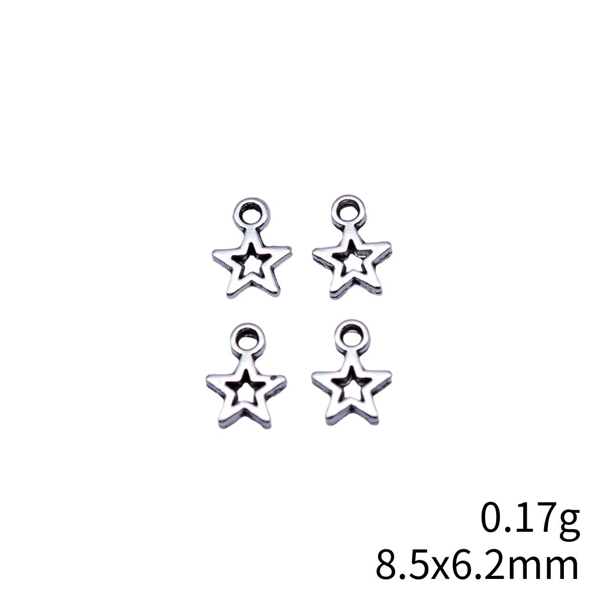 80pcs 8.5x6.2mm(0.33x0.24inch) - огляд і ціна Vintage Fashion Nova