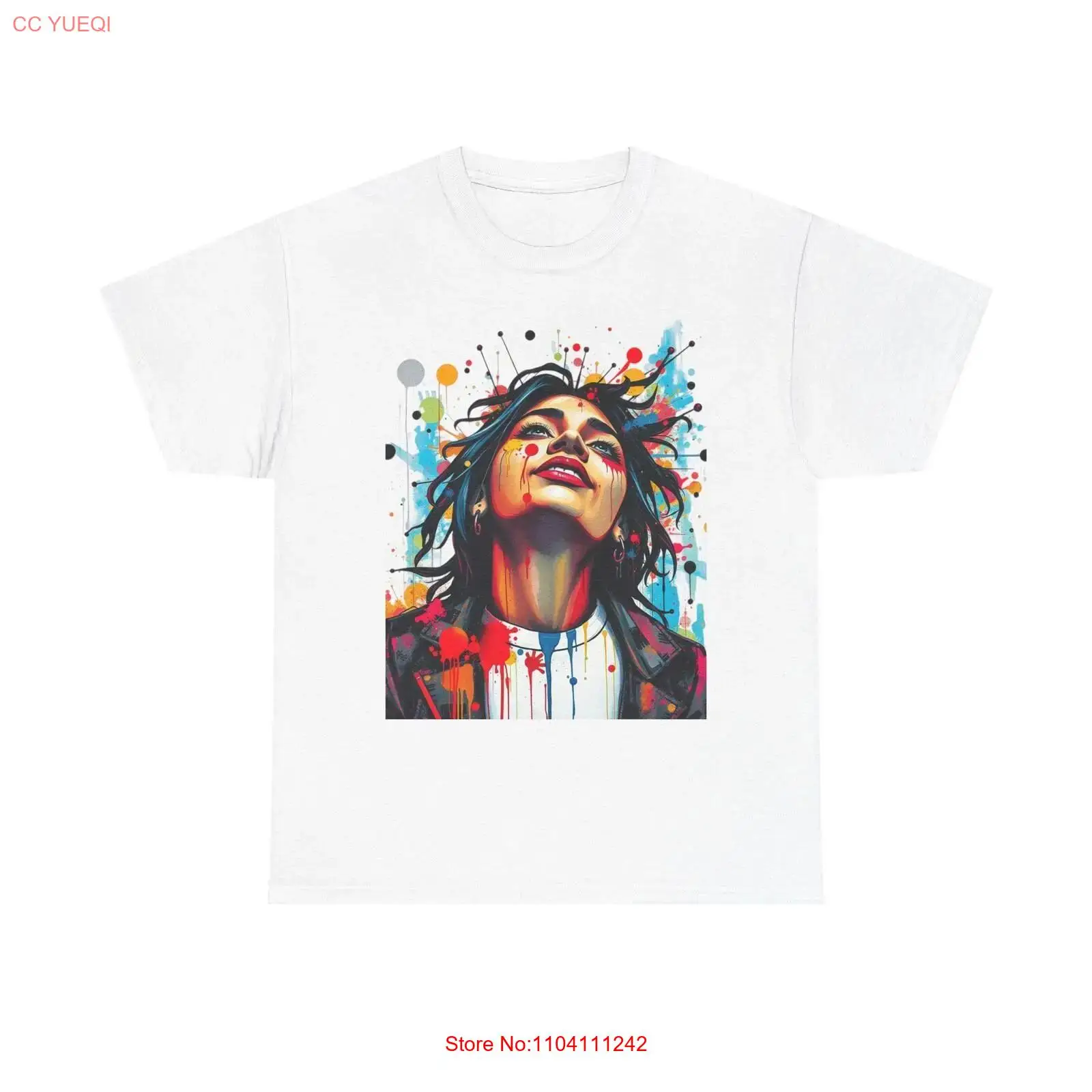 Colorful Art Heavy Cotton T Sh - огляд і ціна Vintage Fashion Art