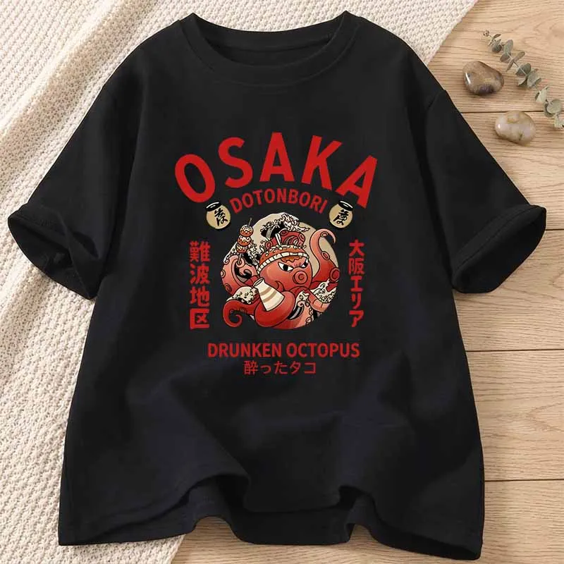 Vintage Osaka Print T-shirts W - огляд і ціна Vintage Fashion Osaka