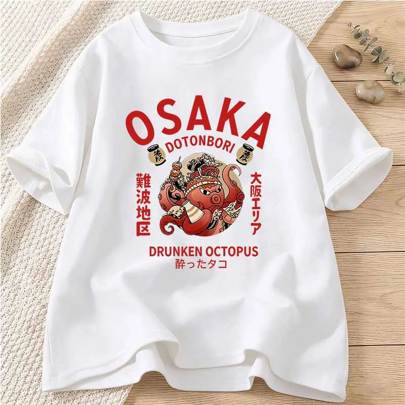 Vintage Osaka Print T-shirts W - огляд і ціна Vintage Fashion Osaka
